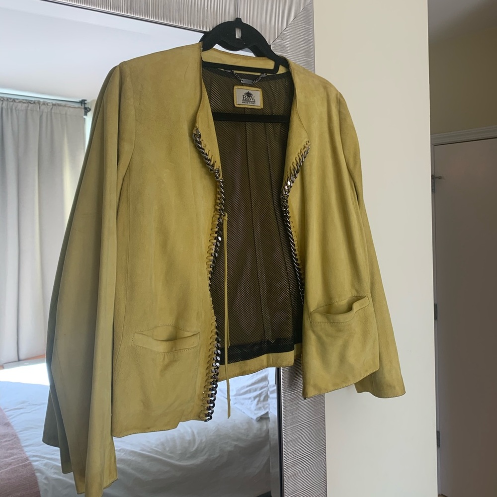 B&W Real Leather/Suede Jacket
